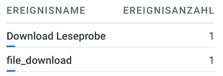GA4 Echtzeit Vorschau